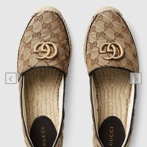 NWT Gucci matelasse espadrilles size 40